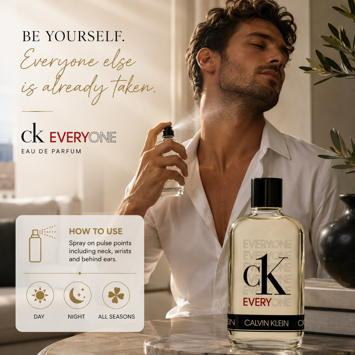 Calvin Klein CK Everyone Eau de Parfum 200ml Unisex