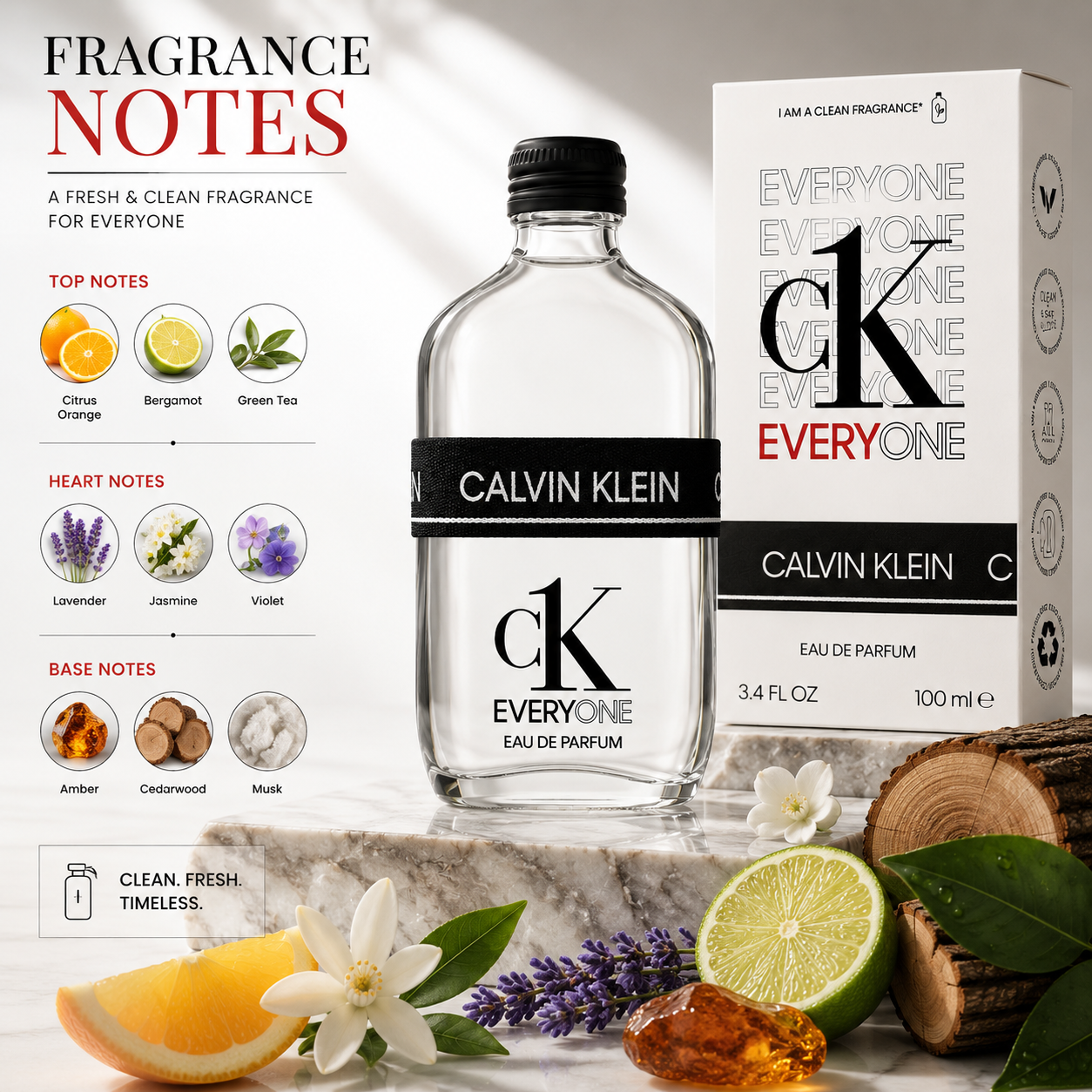 Calvin Klein CK Everyone Eau de Parfum 100ml Unisex
