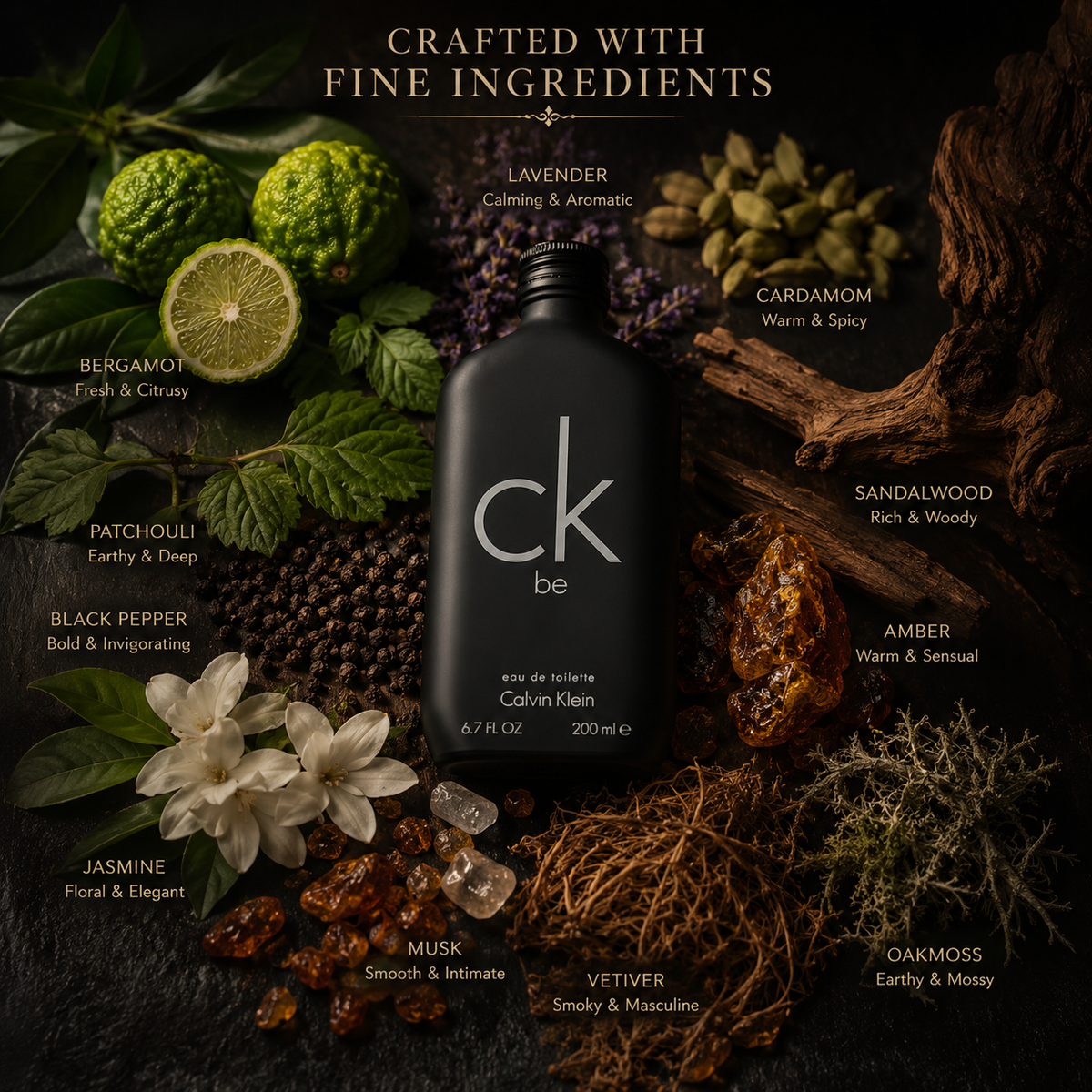 Calvin Klein CK Be Eau de Toilette 200ml – Unisex Perfume
