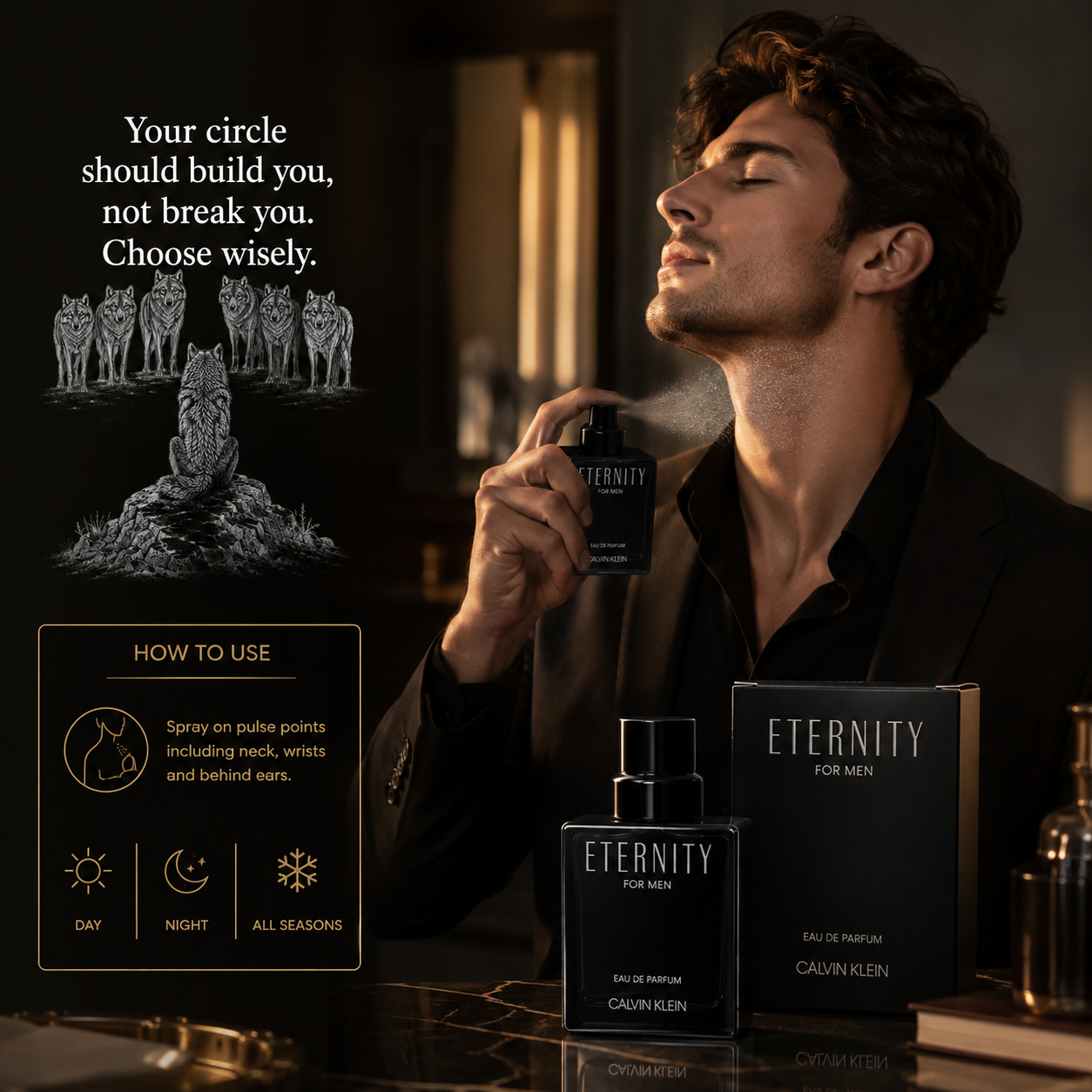Calvin Klein Eternity for Men Eau de Parfum 100 ml