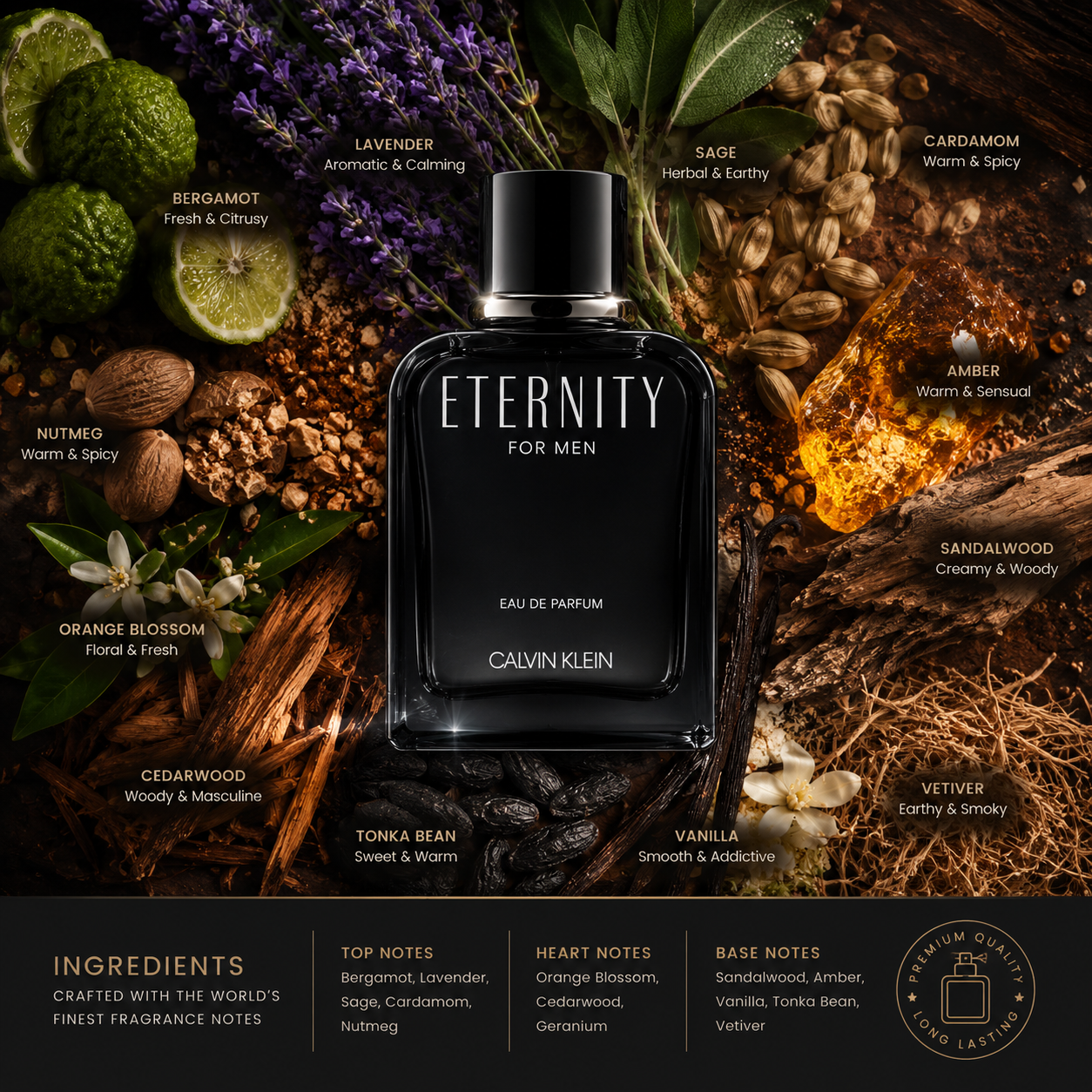 Calvin Klein Eternity M Edp 200ml