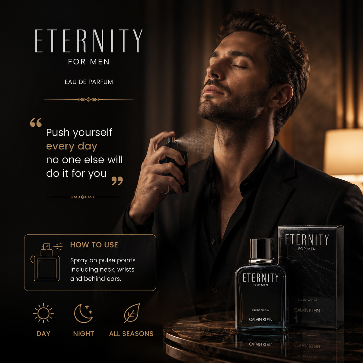 Calvin Klein Eternity M Edp 200ml