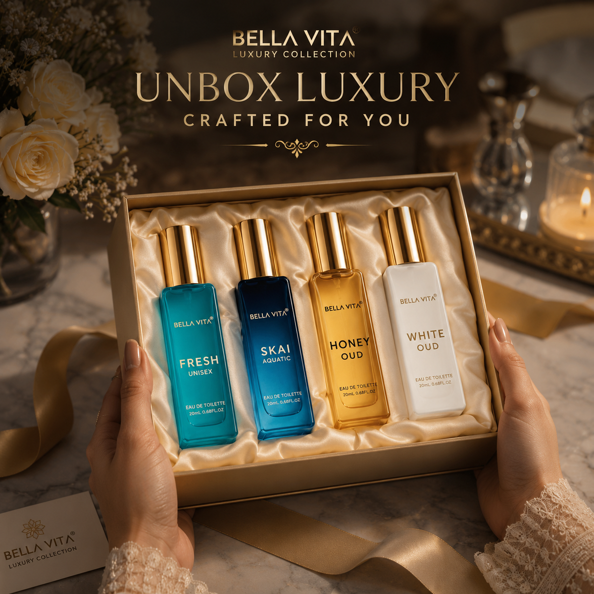 LUXURY PERFUME Rs.649 UNISEX GIFT SET
