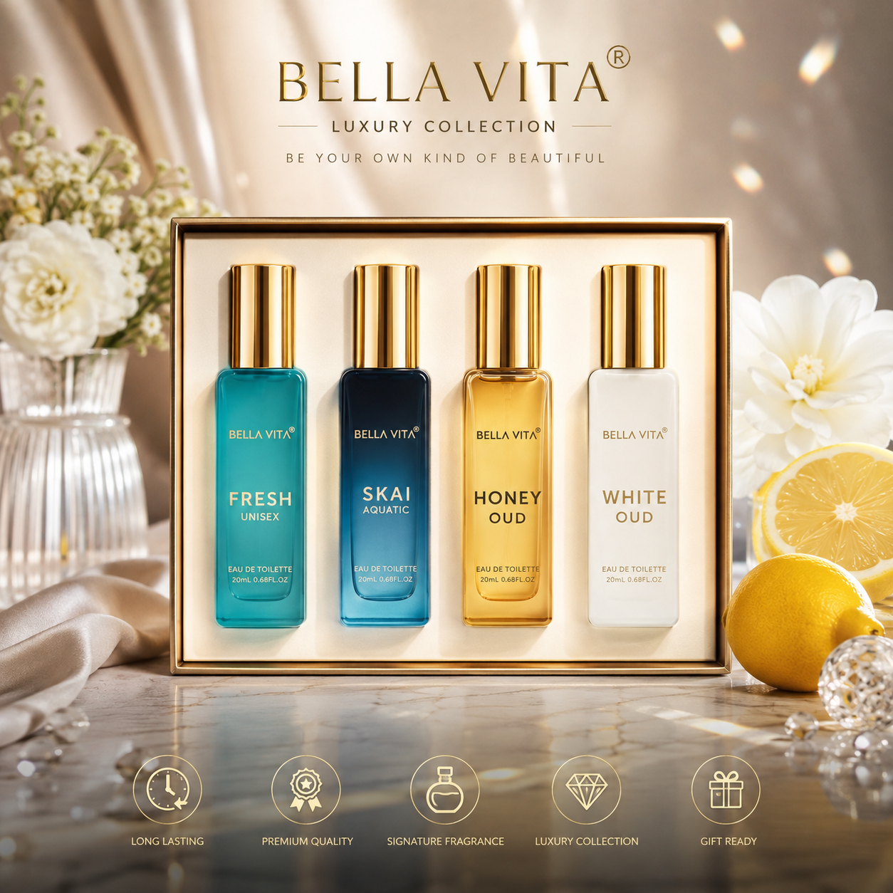 LUXURY PERFUME Rs.649 UNISEX GIFT SET