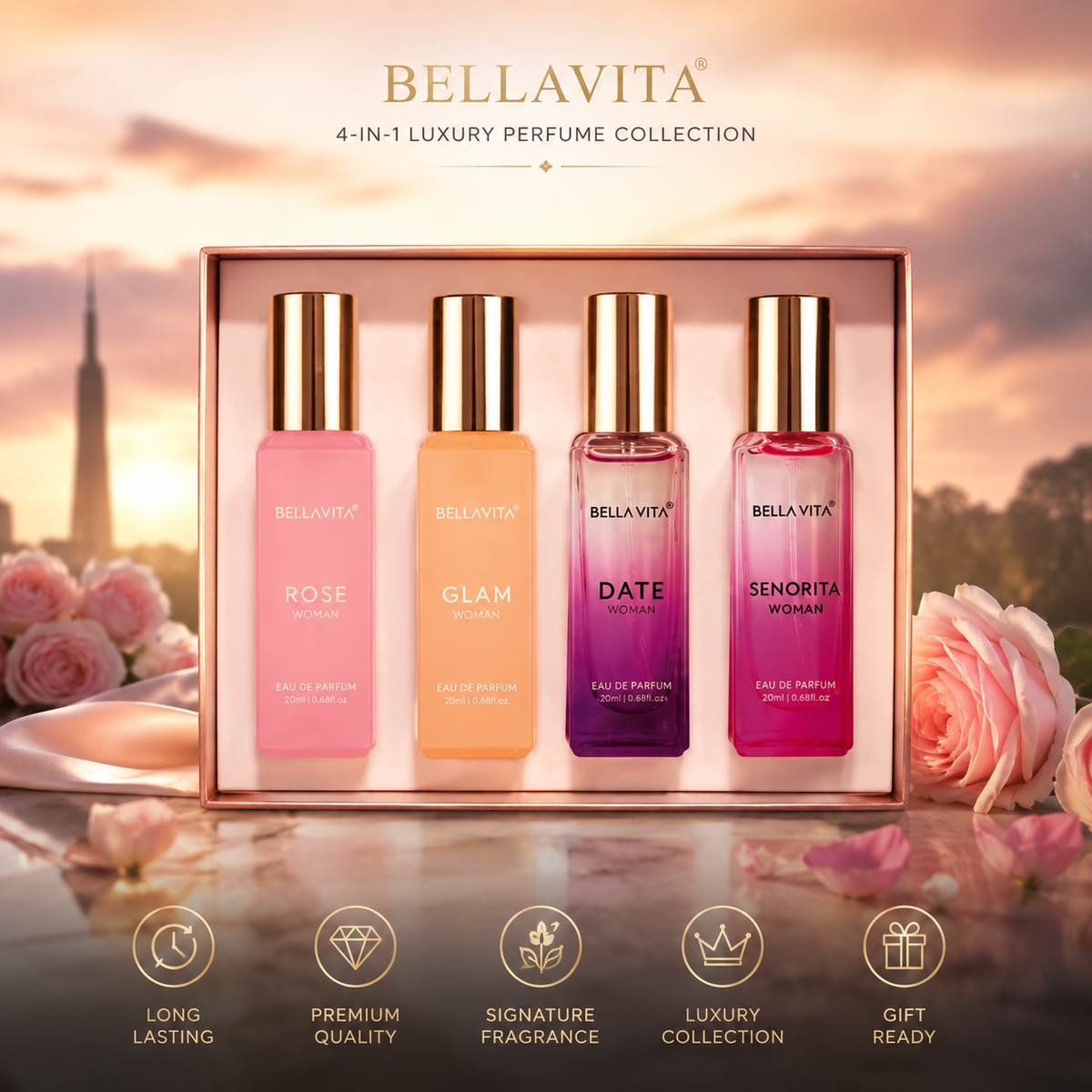 LUXURY PERFUME Rs.649 GIFT SET FOR WOMAN