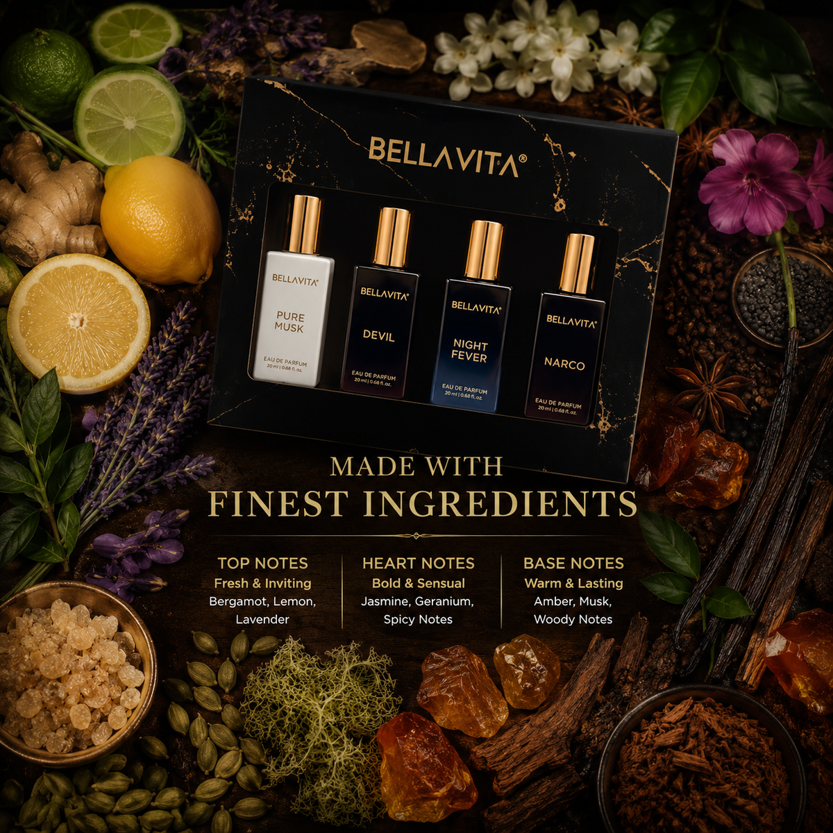 LUXURY PERFUME Rs.599 UNISEX SCENTS GIFT SET