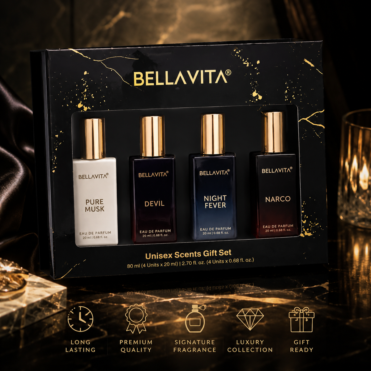 LUXURY PERFUME Rs.599 UNISEX SCENTS GIFT SET