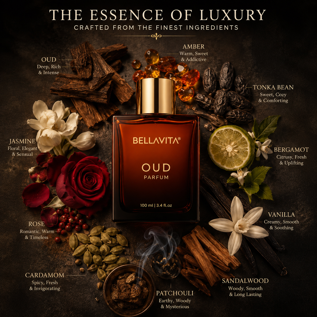 BELLAVITA OUD Parfum – Unisex Luxury Oud Fragrance