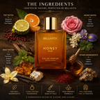 BellaVita Honey Oud Eau de Parfum 100ml | Unisex Perfume