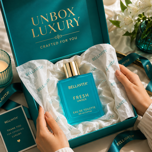 Bella Vita Fresh Unisex Eau de Toilette Perfume 100ml