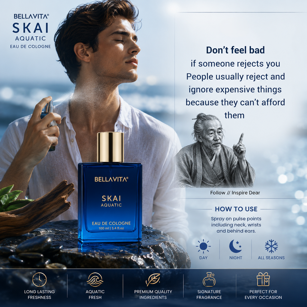 BellaVita Skai Aquatic Eau de Cologne 100 ml