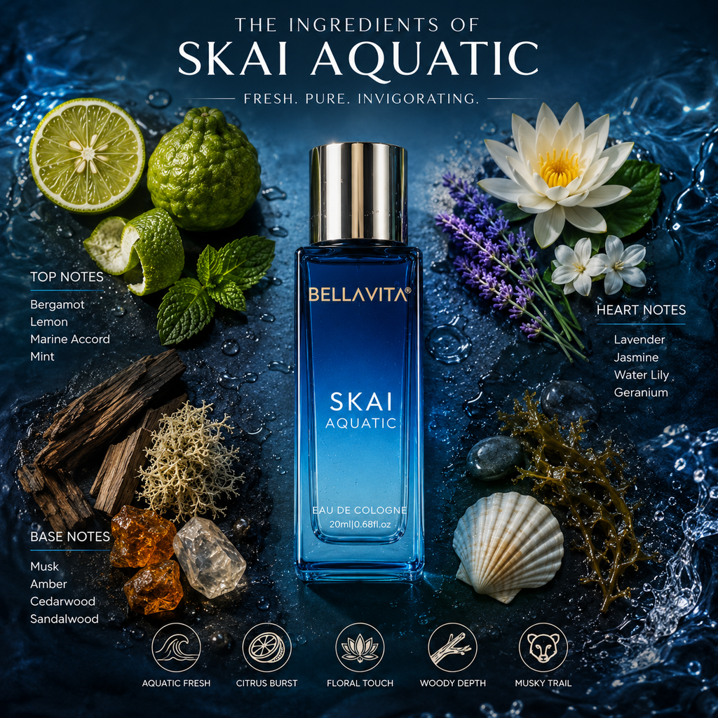 Bella Vita SKAI Aquatic Unisex Perfume 20ml
