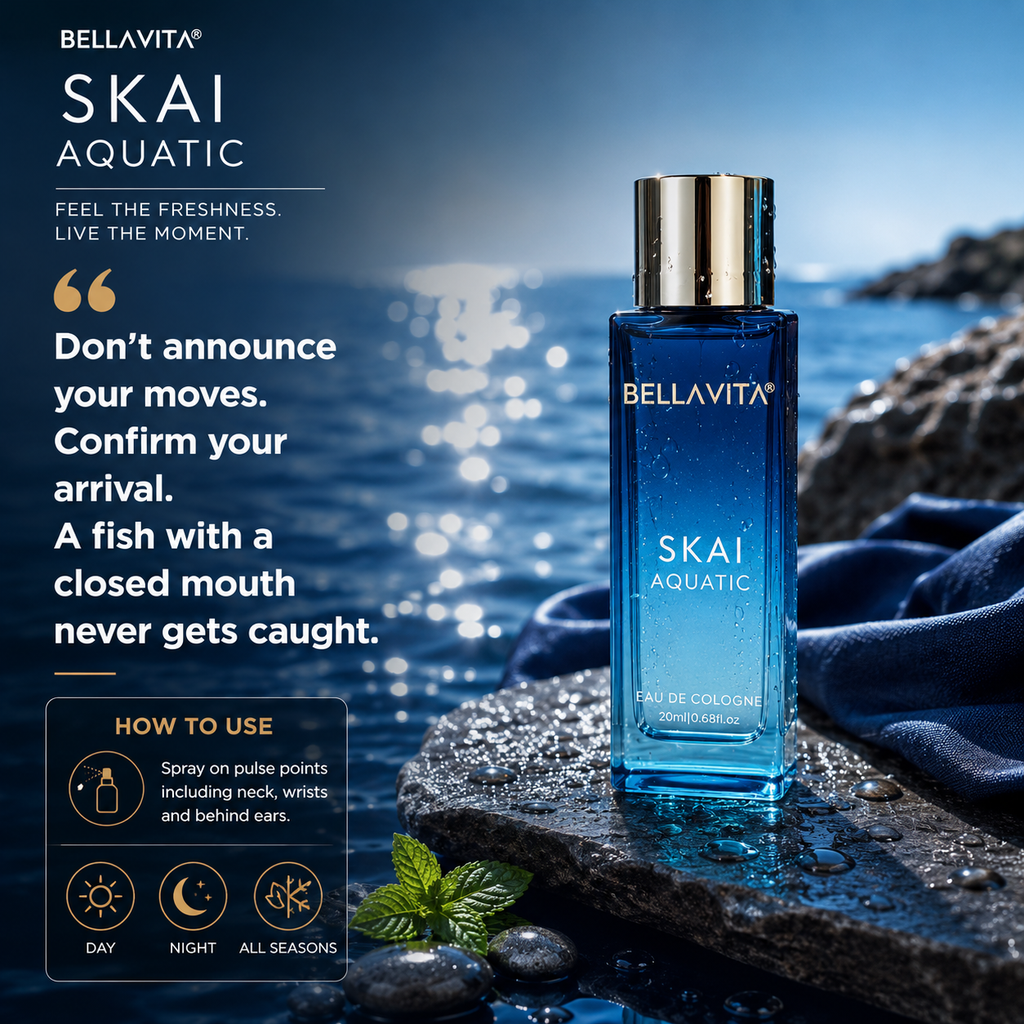 Bella Vita SKAI Aquatic Unisex Perfume 20ml