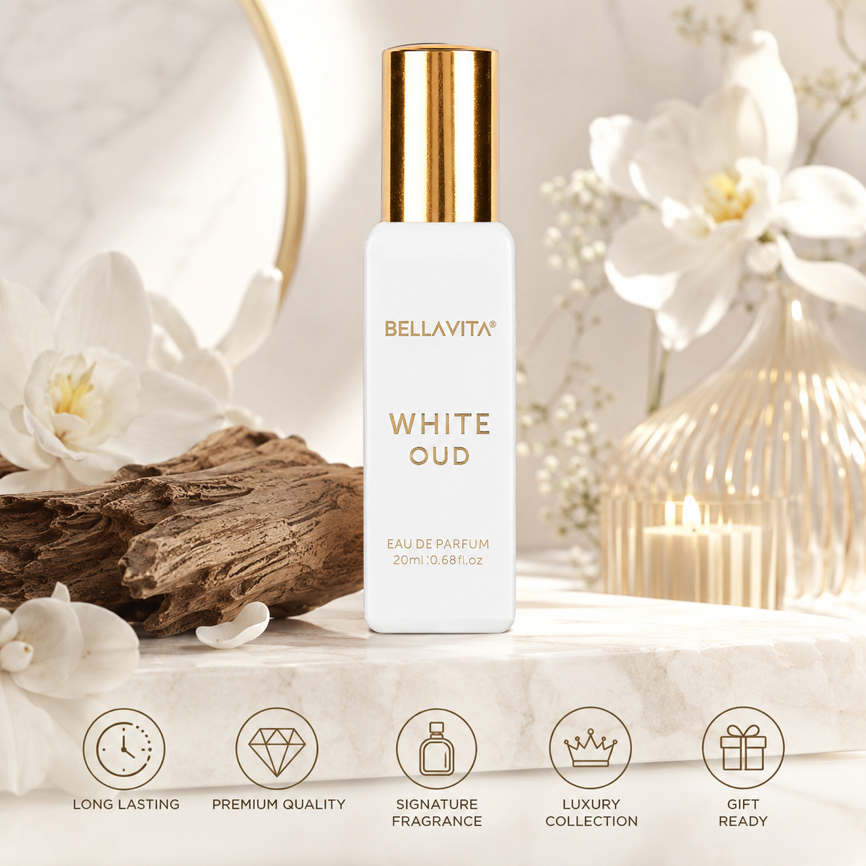 BellaVita White Oud Eau de Parfum 20ml
