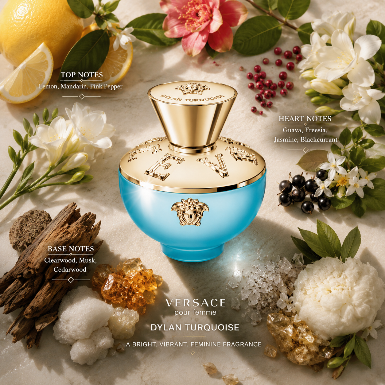 Versace Dylan Turquoise Eau de Toilette for Women 100ml