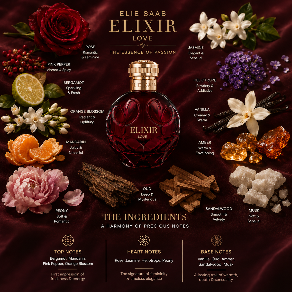 Elie Saab Elixir Love Eau de Parfum for Women 100ml