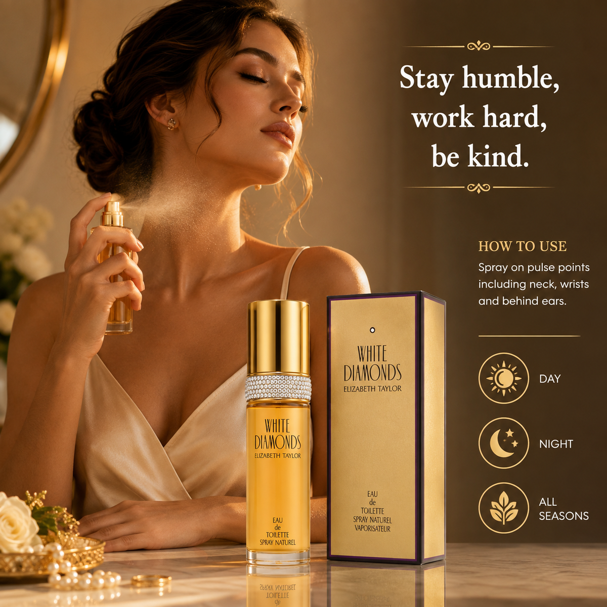 Elizabeth Taylor White Diamonds Eau de Toilette for Women 100 ml