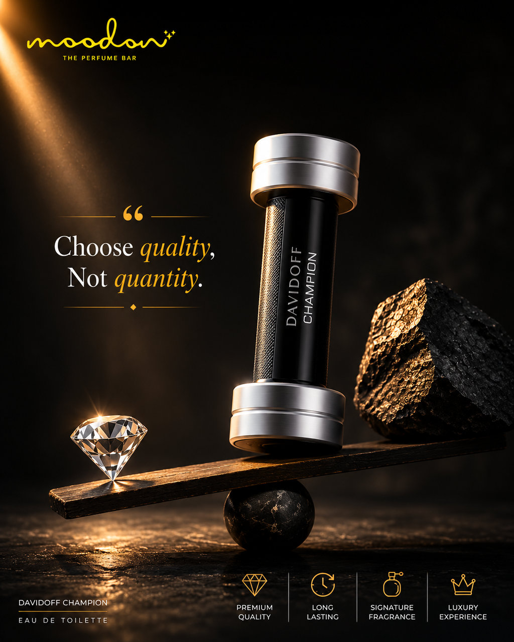 Davidoff Champion Eau de Toilette 90ml for Men