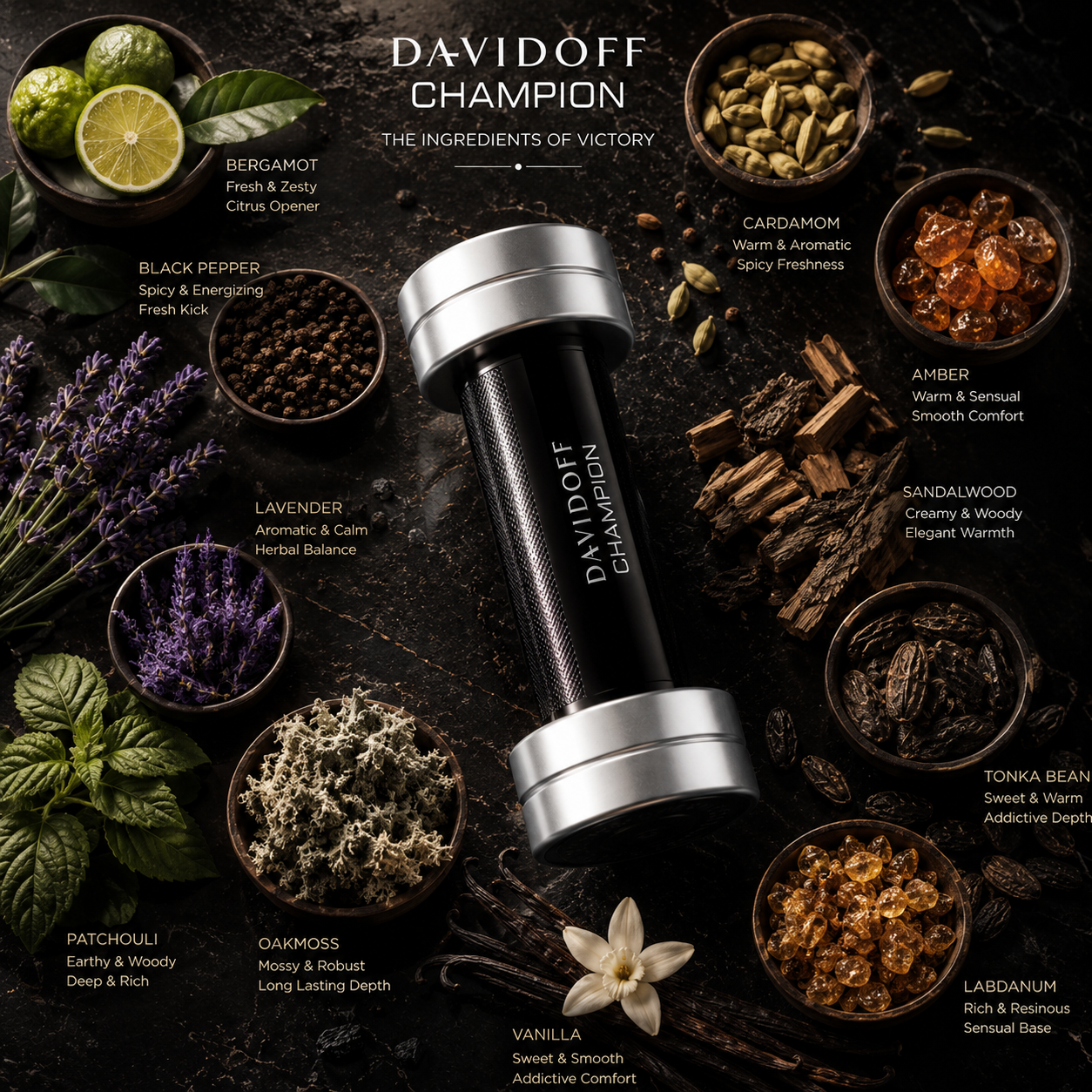 Davidoff Champion Eau de Toilette 90ml for Men