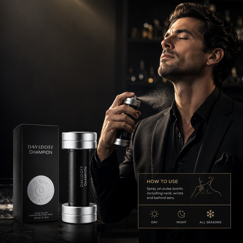 Davidoff Champion Eau de Toilette 90ml for Men