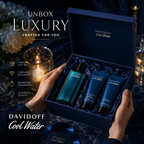 Davidoff Cool Water Eau de Toilette for Men – Fresh Aquatic Fragrance Gift Set