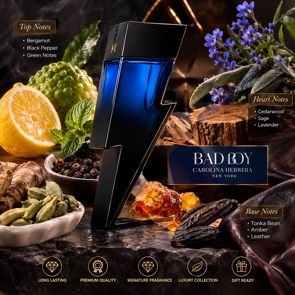 Carolina Herrera Bad Boy Cobalt Elixir Eau de Parfum for Men 100ml