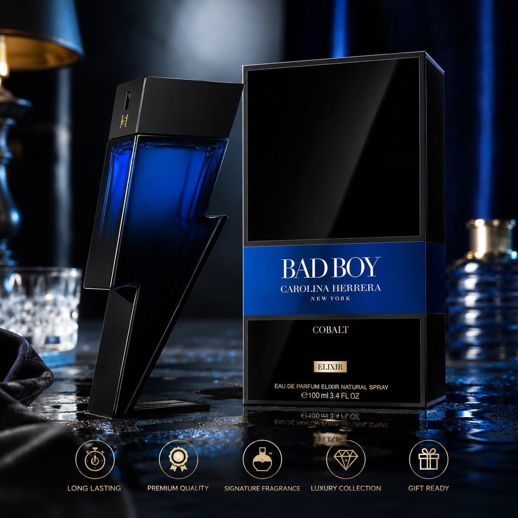 Carolina Herrera Bad Boy Cobalt Elixir Eau de Parfum for Men 100ml
