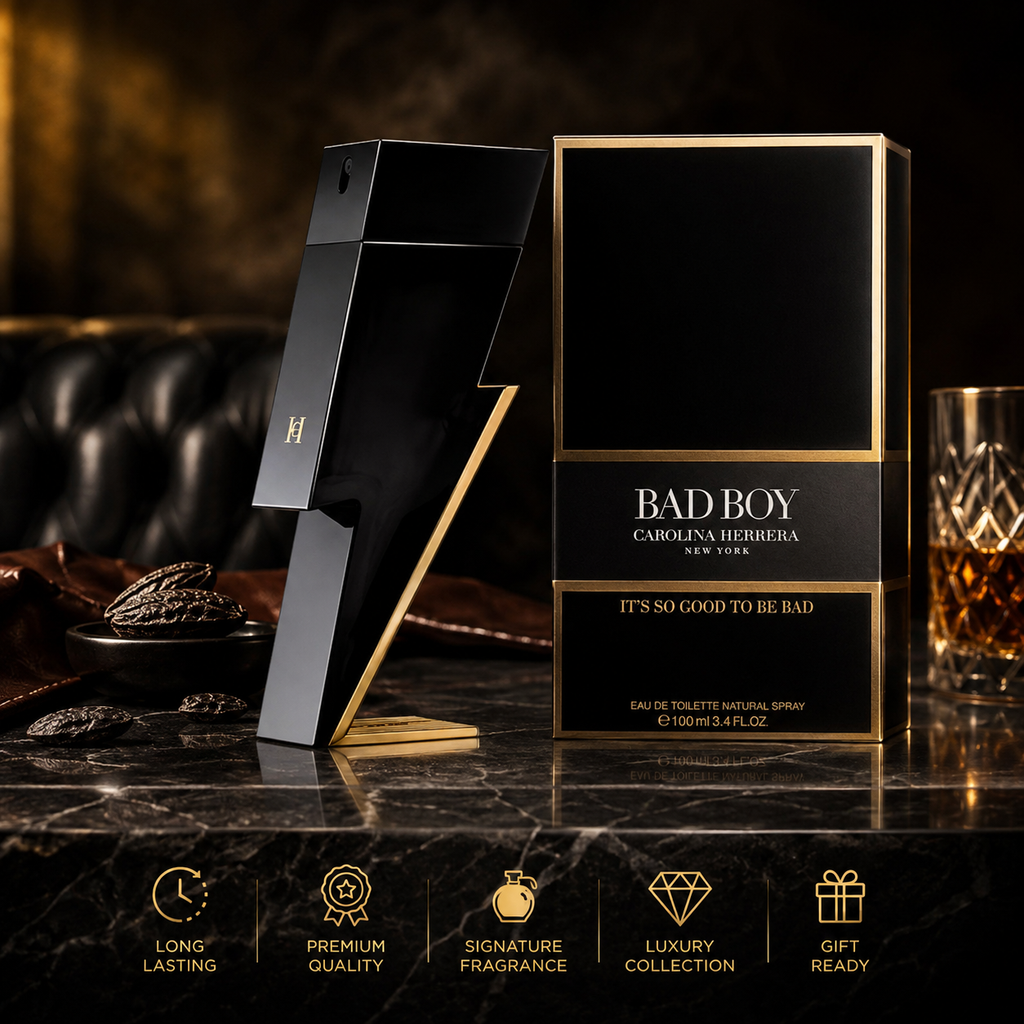 Carolina Herrera Bad Boy Eau de Toilette for Men 100ml