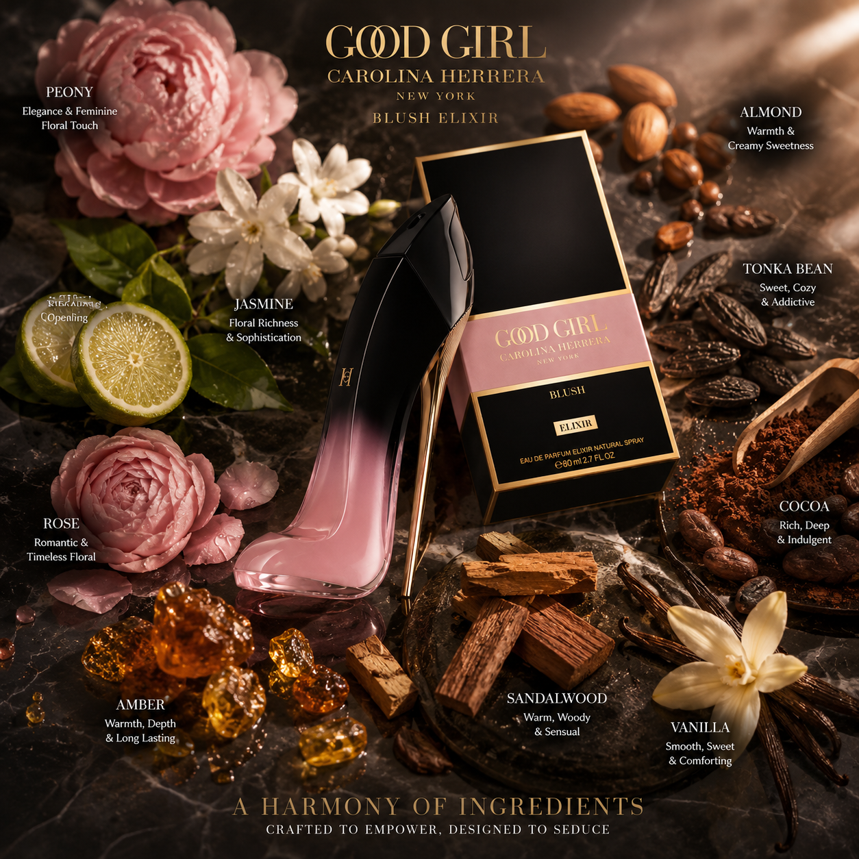 Carolina Herrera Good Girl Blush Elixir Eau de Parfum 80ml for Women