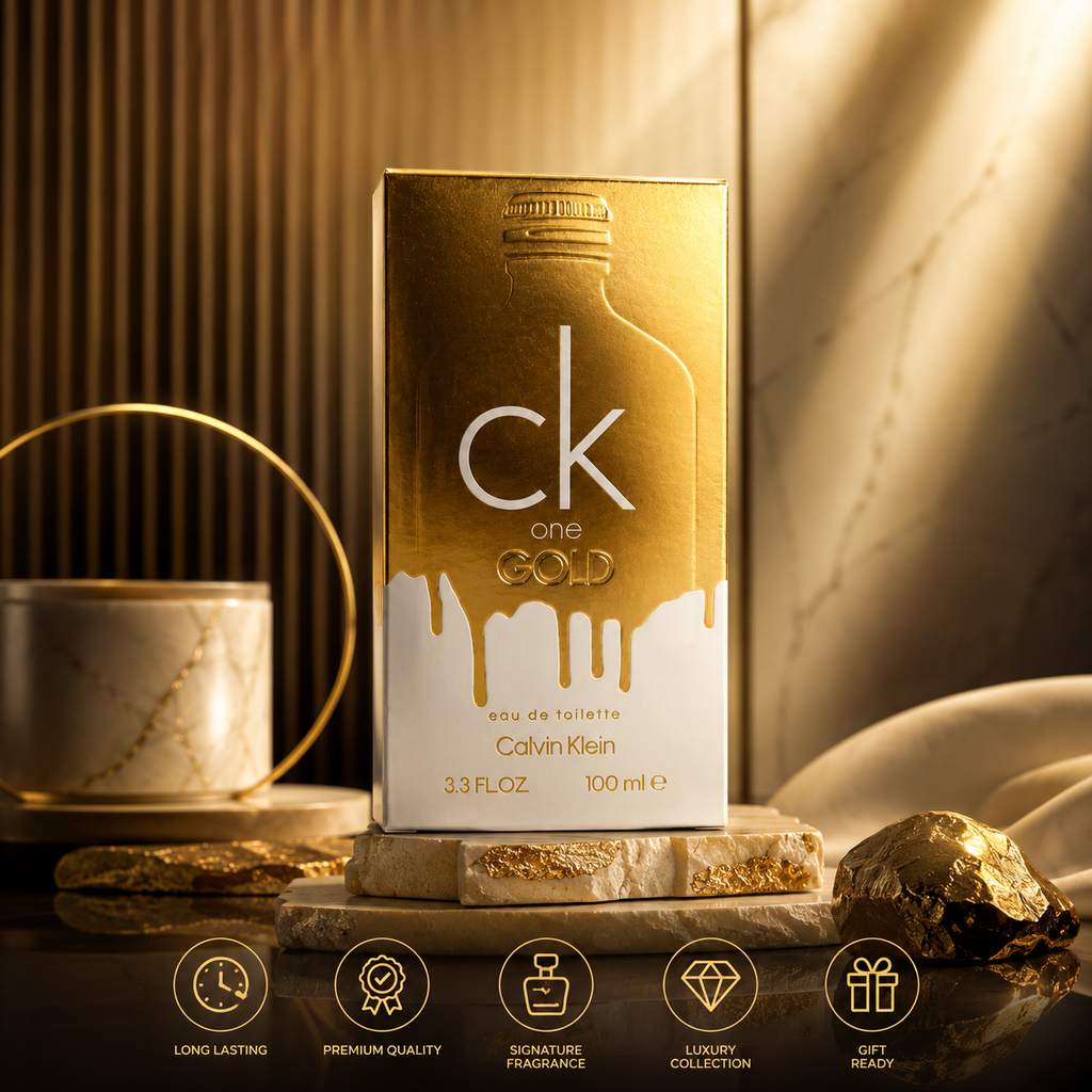 Calvin Klein CK One Gold Eau de Toilette Unisex Perfume 100ml