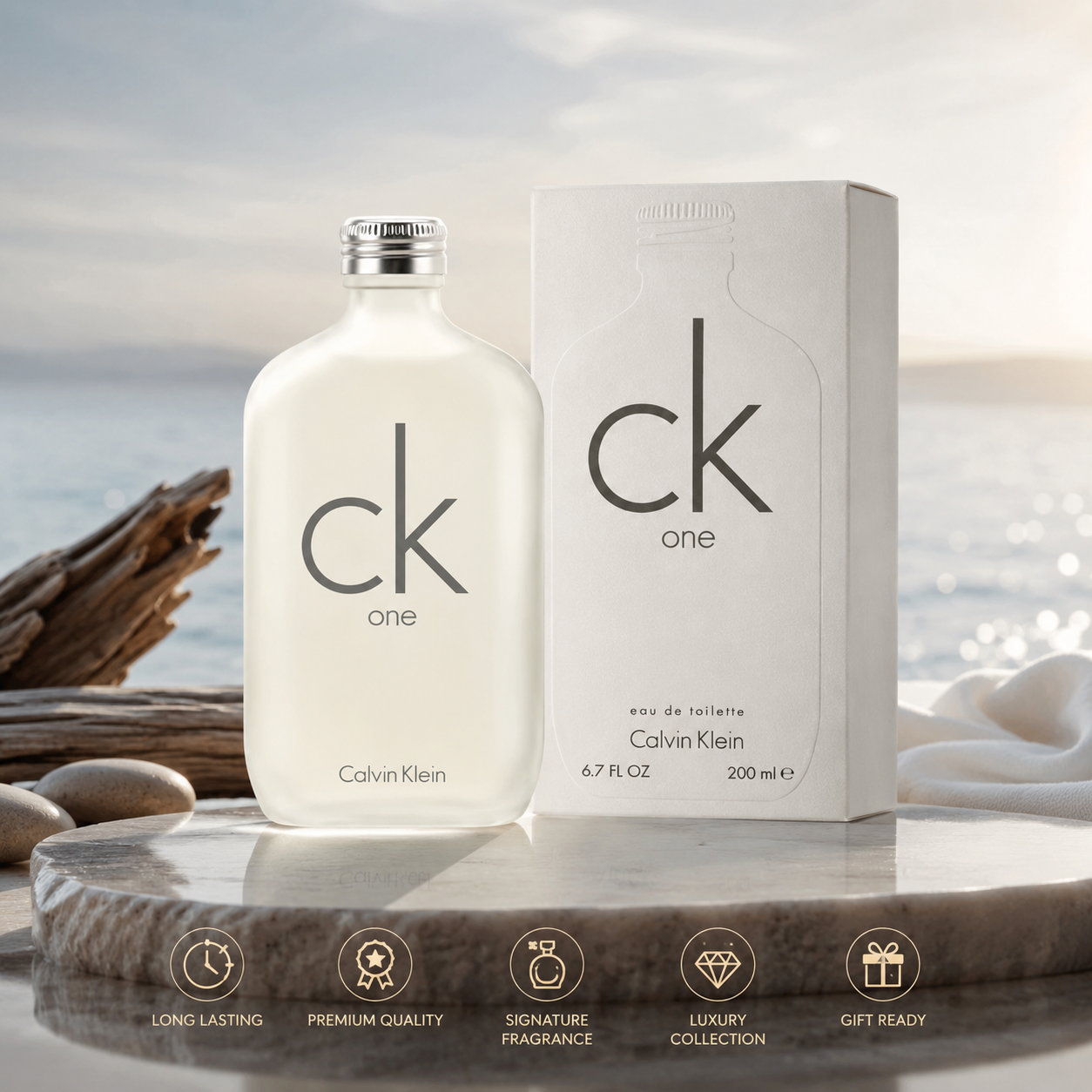 Calvin Klein CK One Eau de Toilette 200ml Unisex Perfume