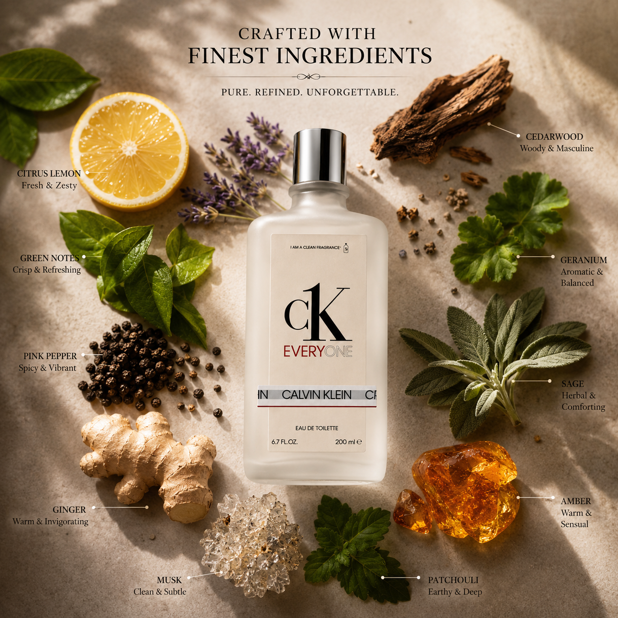 Calvin Klein CK Everyone Eau de Toilette 200ml – Unisex Fragrance