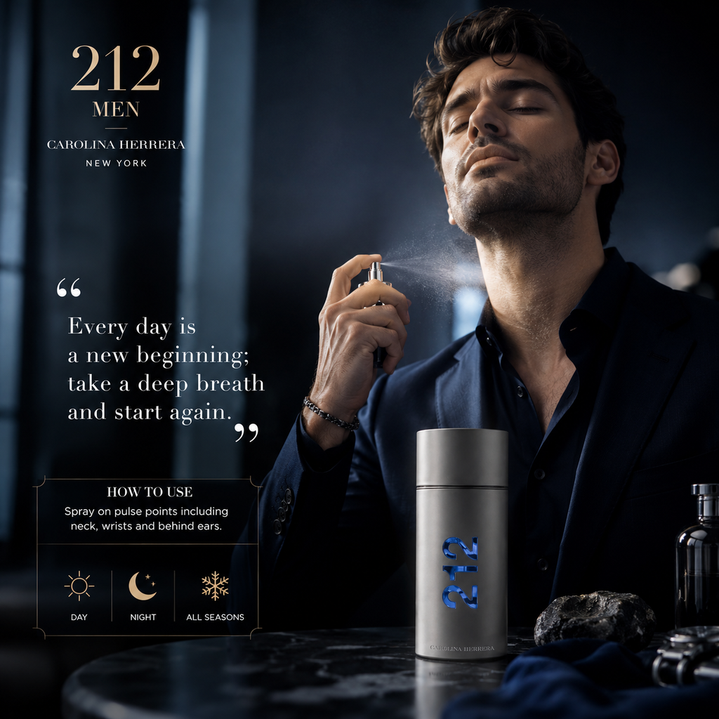 Carolina Herrera 212 Men Eau de Toilette 50ml