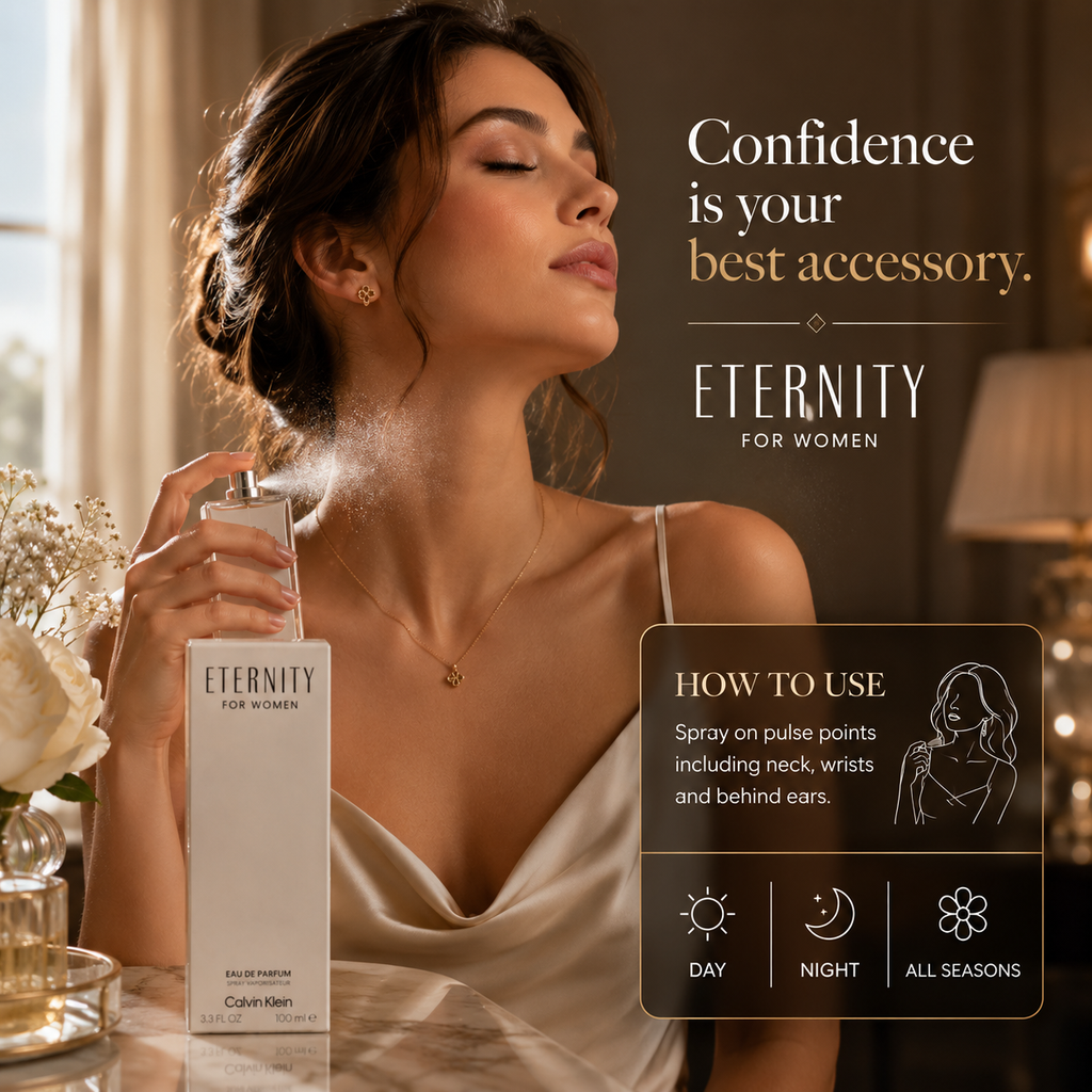 Calvin Klein ETERNITY Eau de Parfum for Women 100ml