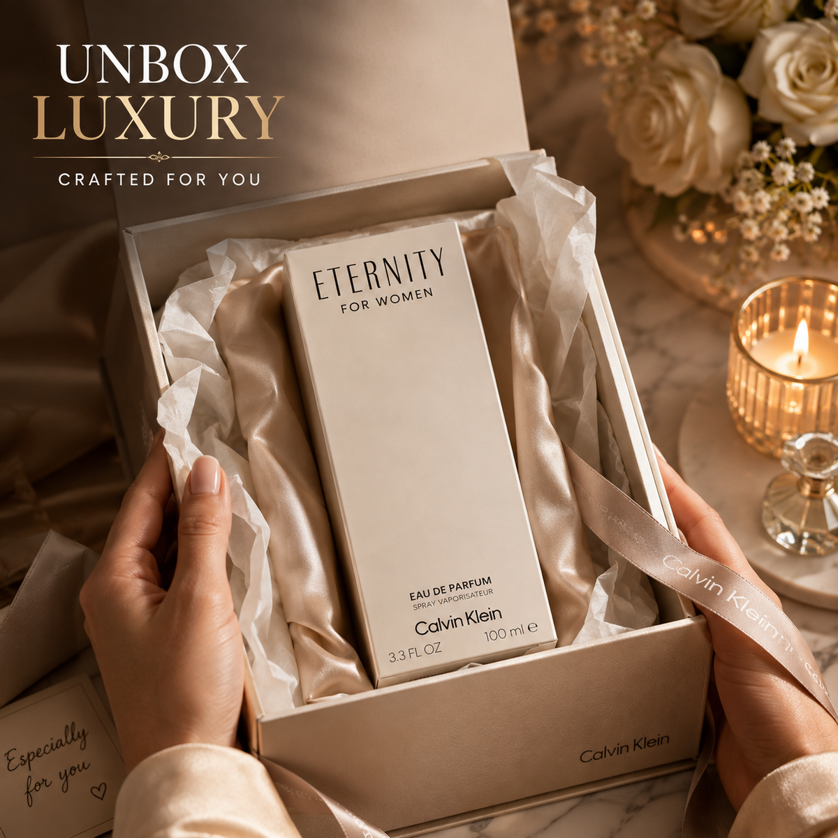 Calvin Klein ETERNITY Eau de Parfum for Women 100ml