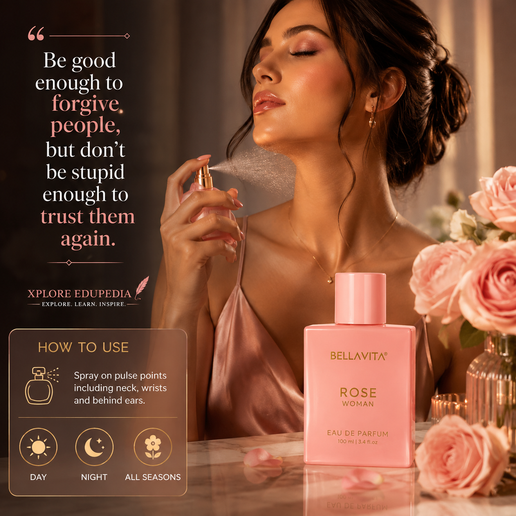 Bella Vita ROSE Woman Perfume 100ml EDP for Women