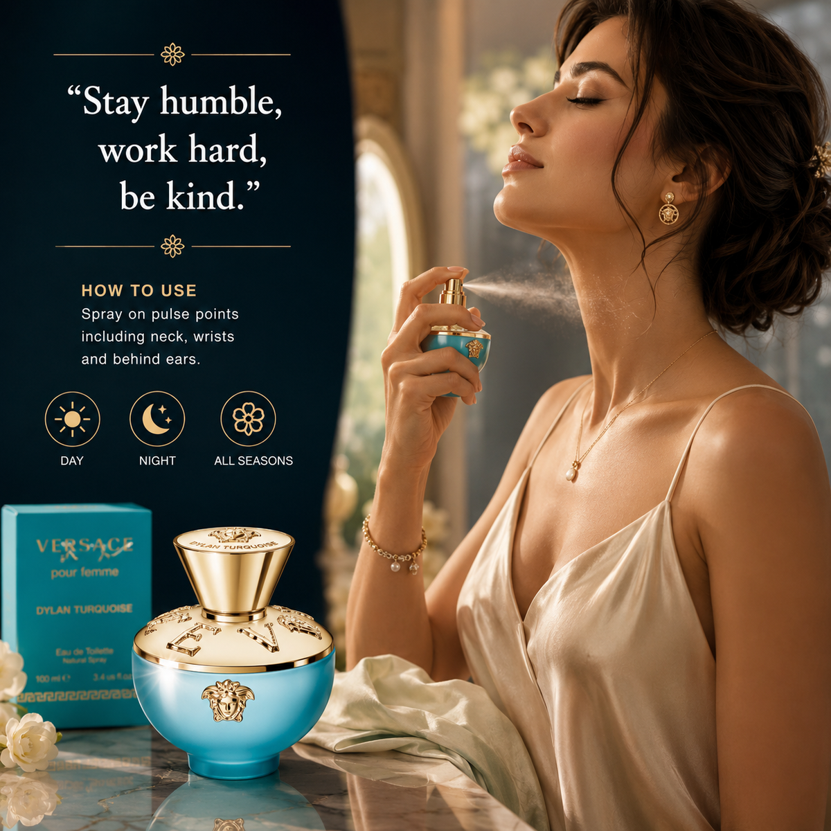 Versace Dylan Turquoise Eau de Toilette for Women 100ml