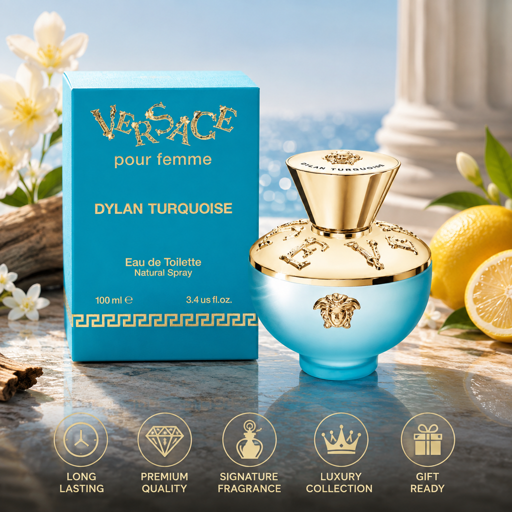 Versace Dylan Turquoise Eau de Toilette for Women 100ml