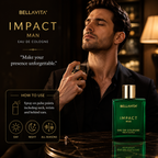BellaVita Impact Man Eau De Cologne Perfume for Men – 100ml