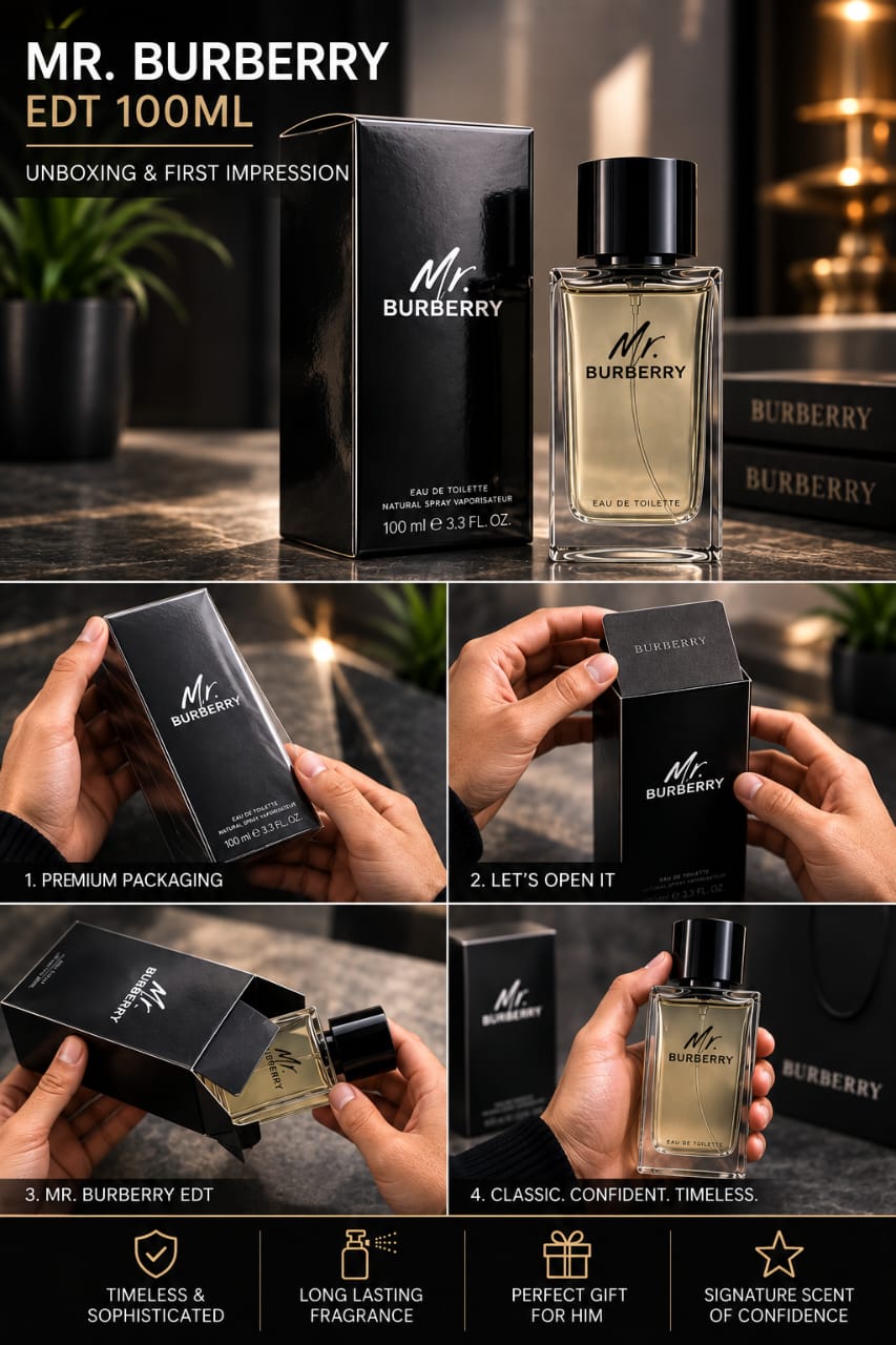 Burberry Mr. Burberry Eau de Toilette for Men 100ml