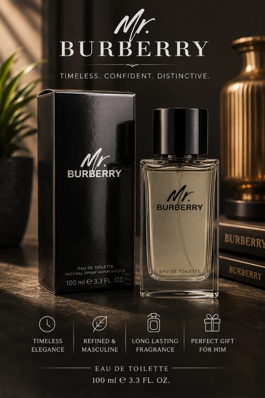 Burberry Mr. Burberry Eau de Toilette for Men 100ml
