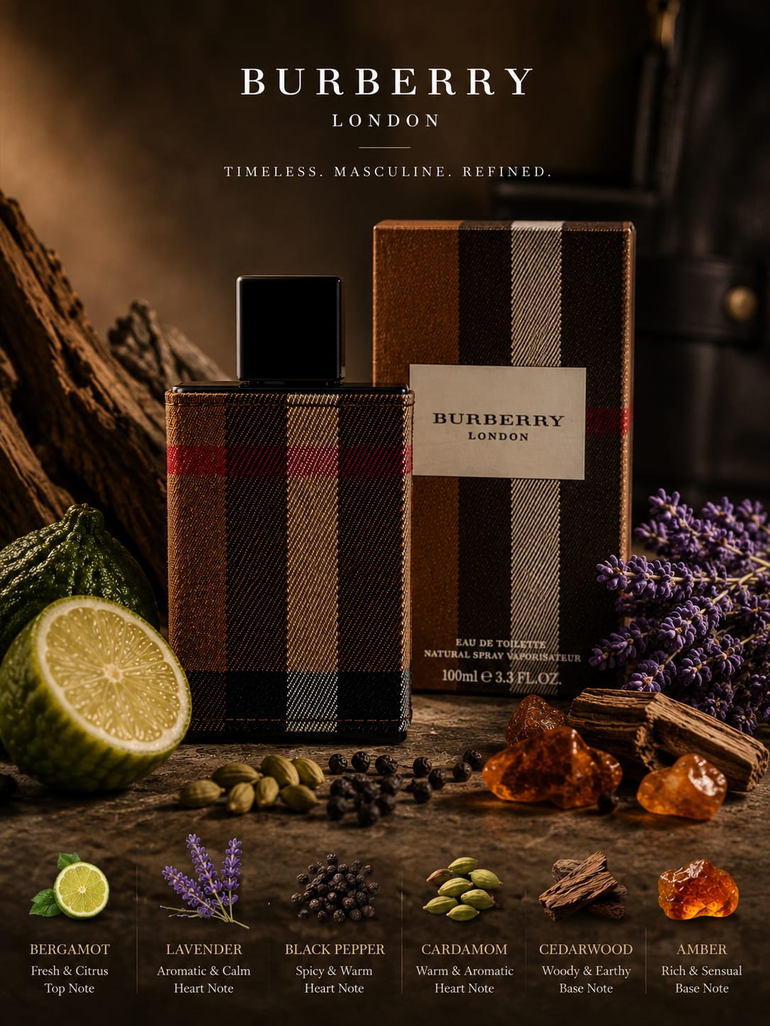 Burberry London Eau de Toilette 100ml for Men