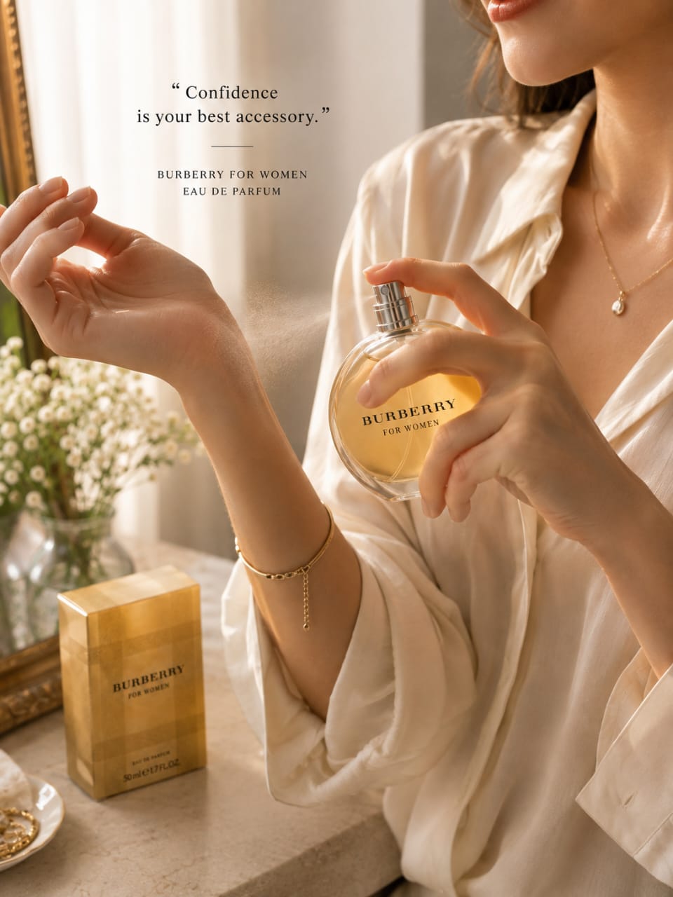 Burberry For Women Eau de Parfum 50ml – Women's Fragrance