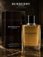 Burberry For Men Eau de Toilette 100ml – Men’s Woody Aromatic Fragrance