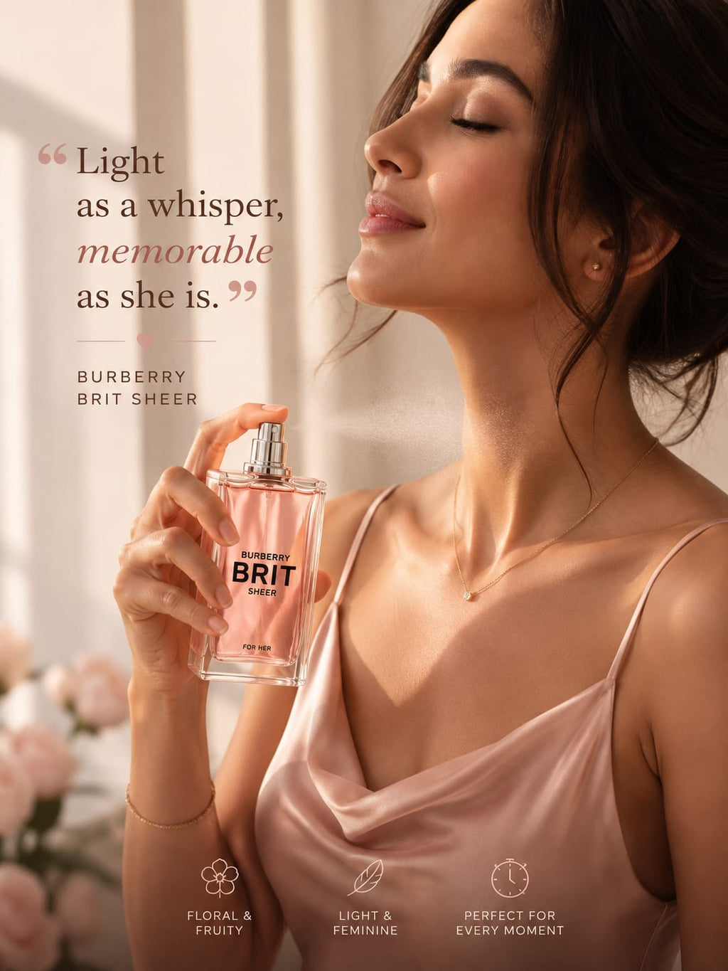 Burberry Brit Sheer Eau de Toilette for Women – 100 ml