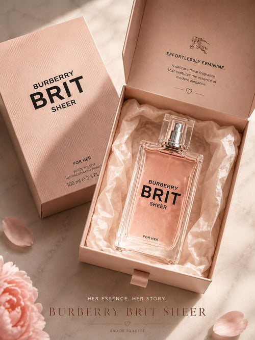 Burberry Brit Sheer Eau de Toilette for Women – 100 ml
