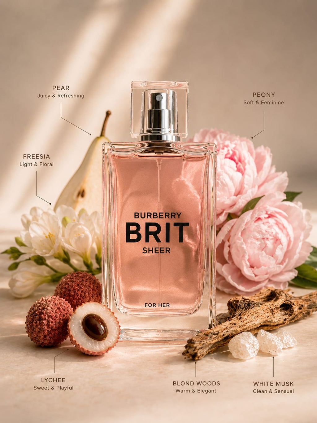 Burberry Brit Sheer Eau de Toilette for Women – 100 ml