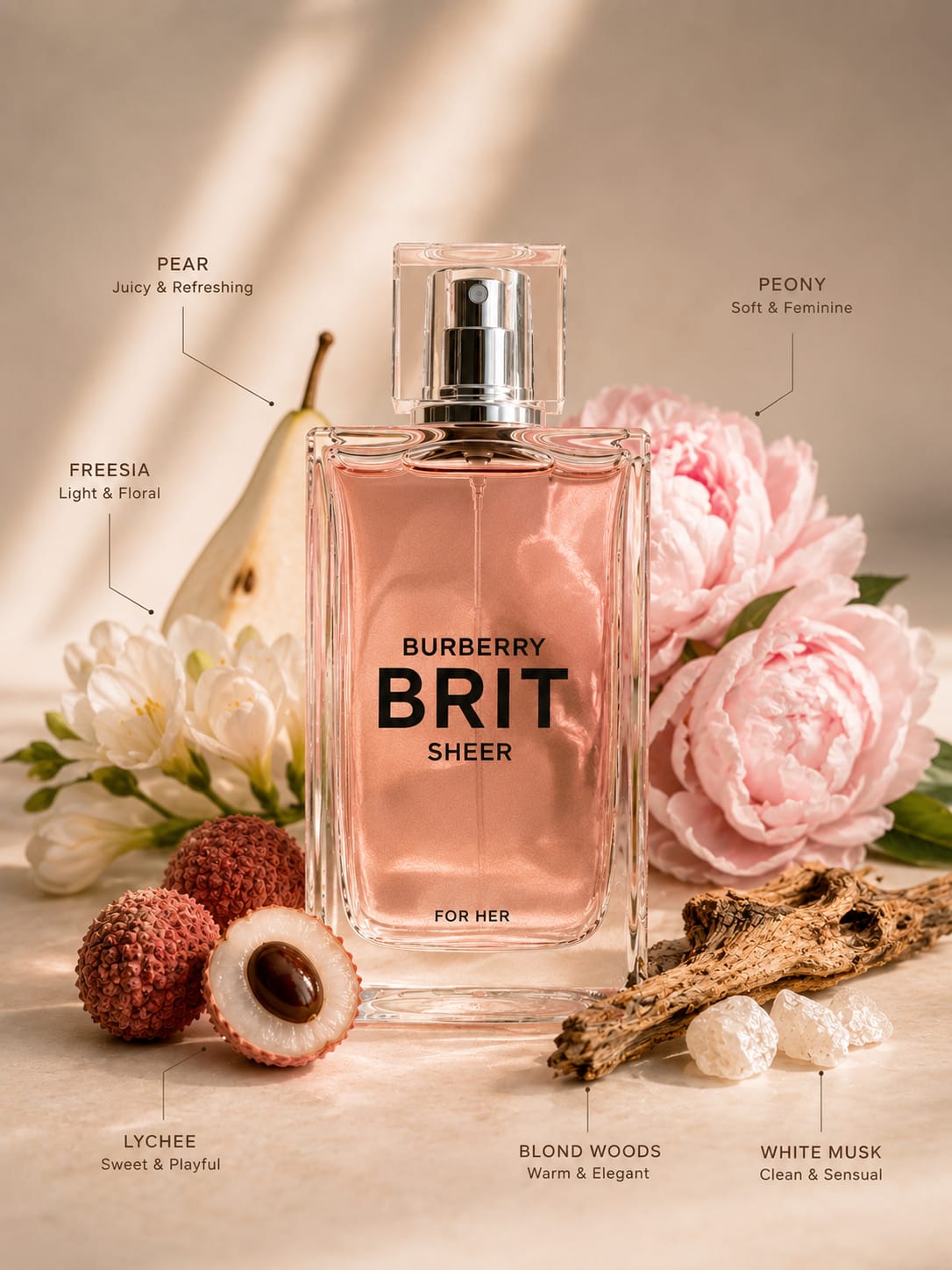 Burberry Brit Sheer Eau de Toilette for Women – 100 ml