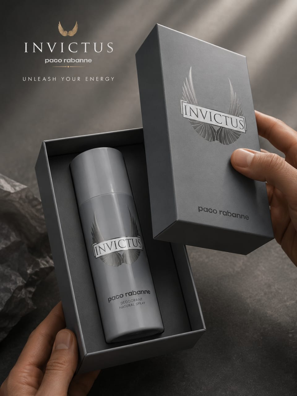 Paco Rabanne Invictus Deodorant Natural men Spray 150 ml