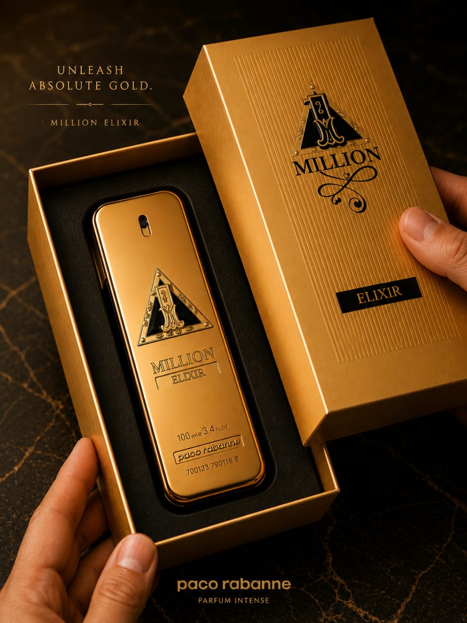 Paco Rabanne 1 Million Elixir Parfum Intense for Men 100ml